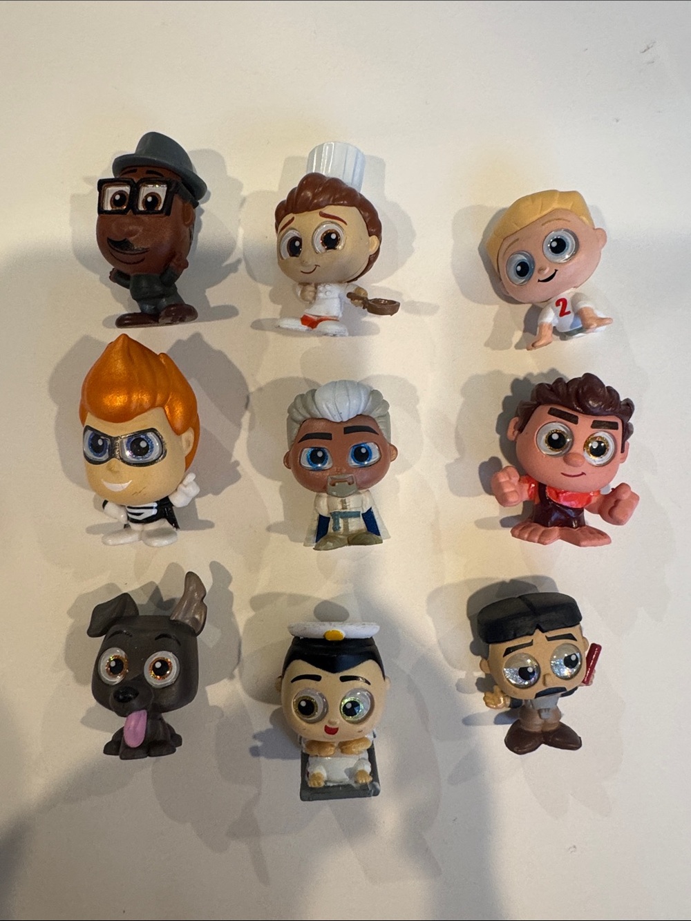 9 Mixed lot of Doorables Disney